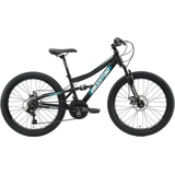 Bikestar Kinderfahrrad, 21 Gang, Shimano, RD-TY21 Schaltwerk, Kettenschaltung, 47362943-33 schwarz Kinder Kinderfahrräder