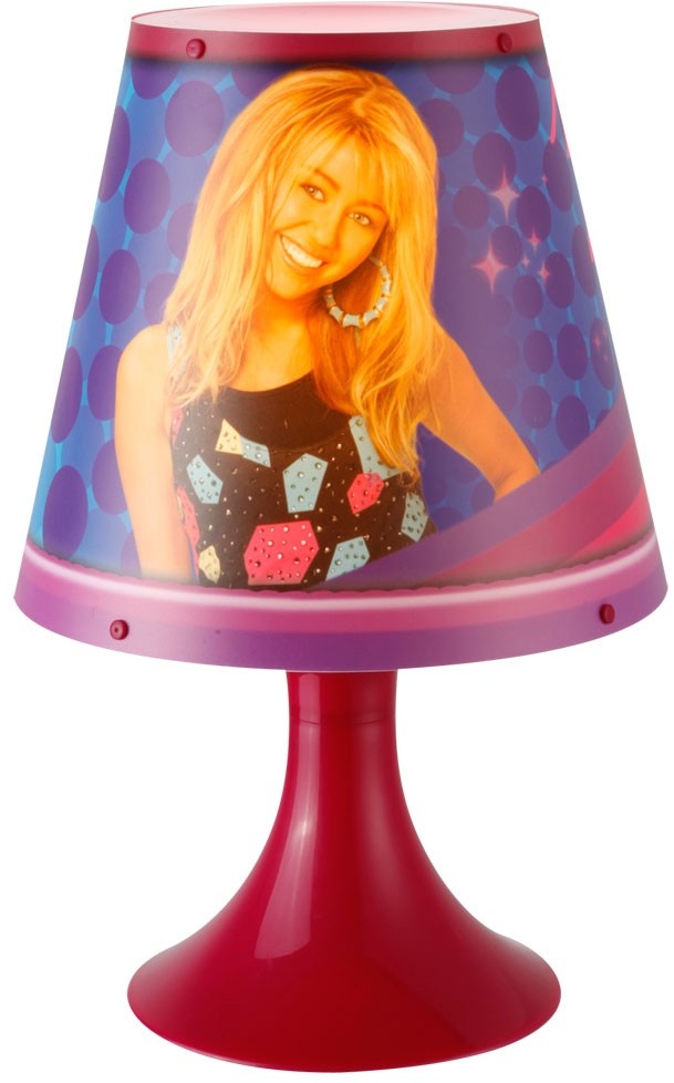 Tischlampe Kinderleuchte Kinderzimmer Tischleuchte Leuchte Hannah Montana