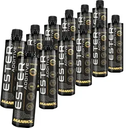 12x450ml Mannol Ester Additiv Benzin Diesel Motoren Additiv Zusatz Motorpflege: Mn9929-045