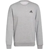 Adidas Essentials Fleece Sweatshirt Medium Grey Heather / Black XL