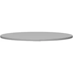Tischplatte, Kreis 800 mm, grau
