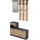 byLIVING TAMINA Garderoben-Set 97 x 0 x 0 cm Artisan Eiche/anthrazit