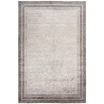 OBSESSION Webteppich My Eden of Obsession, Grau, Beige, Textil, Bordüre, rechteckig, 160x230 cm, für Fußbodenheizung geeignet, in verschiedenen Größen erhältlich, lichtunempfindlich, vegan, Teppiche & Böden, Teppiche, Moderne Teppiche