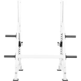 Gorilla Sports Squat Rack weiß