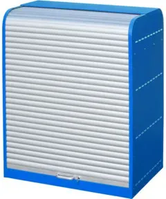 Bauer Südlohn Gefahrstoff-Rollladenschrank RSG-3, lackiert, Lichtblau