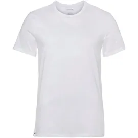 Lacoste T-Shirt (3er-Pack) Atmungsaktives Baumwollmaterial für angenehmes Hautgefühl weiß XL