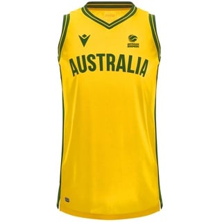 Australien Basketball macron Herren Auswärts Trikot 58563040-S