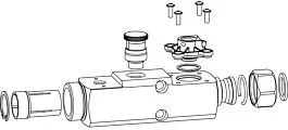 Grünbeck Sensorblock Regelmodul ohne Sensorik 100240860001 zu desaliQ