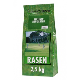 Classic Green Rasen Berliner Tiergarten Plastikbeutel 2,5kg (Menge: 4 je Bestelleinheit)