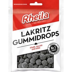 Rheila Lakritz Gummidrops mit Zucker 90 g