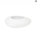 degardo STORUS III Pflanzgefäß beleuchtet 114 cm LED RGB+CCT, weiß