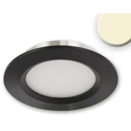 Fiai IsoLED Möbeleinbaustrahler Mini AMP 3 rund schwarz