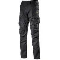 Diadora Utility Ripstop, Workwear Cargohose - Schwarz - M