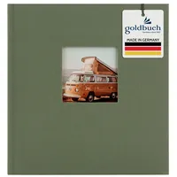 Goldbuch Fotoalbum Bella Vista Trend 30x31 60 weiße Seiten Artischocke