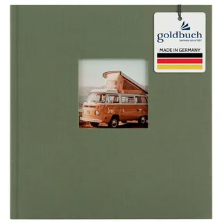 Goldbuch Bella Vista 30x31 cm, 60 weiße Seiten Artischocke, Buchalbum