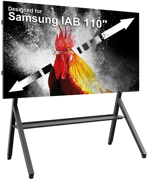 HAGOR HP LED Trolley Samsung IAB 110 5940 - mobiles Standsystem - 3 Höhen-Posit...