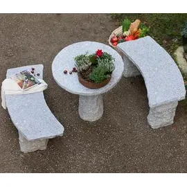 Dehner Gartenbank 100 x 40 x 45 cm Grau