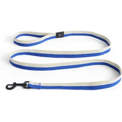 Hay Hundeleine Creme -blau