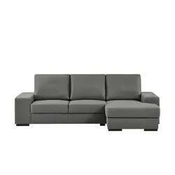 Ecksofa  Rome ¦ grau ¦ Maße (cm): B: 276 H: 92 T: 146.0
