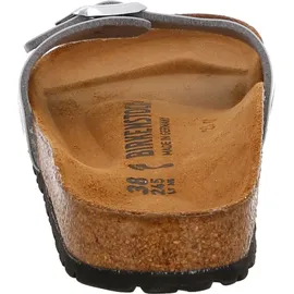Birkenstock Madrid Birko-Flor schmal silber 42