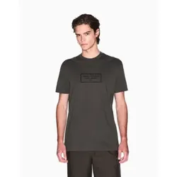 Armani Exchange für Herren. XM000552AF10356U8120 T-shirt rundhalsausschnitt schwarz (L), Lässig, Baumwolle, Kurzarm