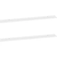 vidaXL Wandregal 115 x 9 x 3 cm Weiß