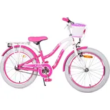 Volare Lovely Kinderfahrrad - Mädchen - 20 Zoll - Rosa - Rosa