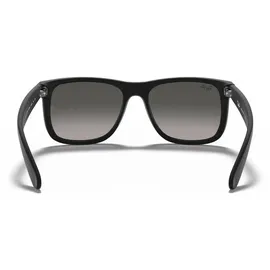 Ray-Ban Justin RB4165 601/8G 54 rubber black / grey gradient