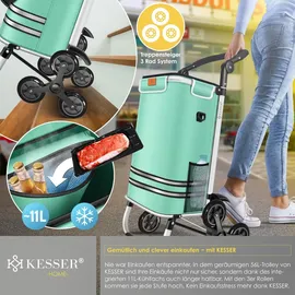 Kesser Einkaufstrolley grün