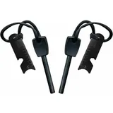 Überlebens-feuerstarter, Feuerstarter Mit Schaber, Wasserdicht, 10.000 Funken Bei 3.000 Grad, 8 Mm Stab, Magnesium-feuerstahl – Feuerstarter, Halsband, Multifunktionsschaber (2 Stück) Cisea