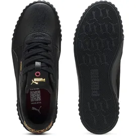 Puma Carina 3.0 Animal Flair Damen Schwarz/Gold 37