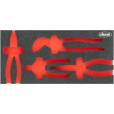 VIGOR Weichschaumeinlage, leer, V5633N-L, L x B x H: 393x 188x 35 mm