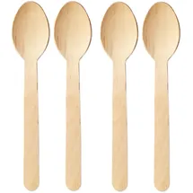 Wisefood Einweglöffel 16,5 cm 100 St. Beige