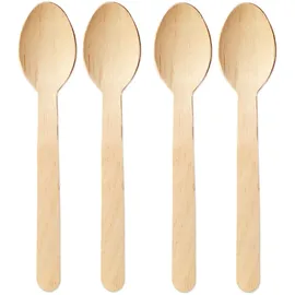 Wisefood Einweglöffel 16,5 cm 100 St. Beige