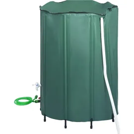 vidaXL Regenwassertank Faltbar 1350 l grün