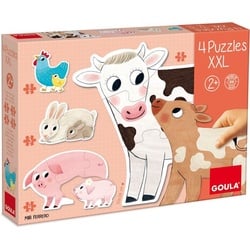 Goula - XXL-Puzzle Tiermütter und ihre Babys