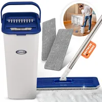 CleanAid Formosa 2 Bodenwischer Wischmopp Set - 360° Flachwischer,