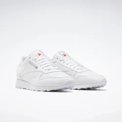 Sneaker REEBOK CLASSIC "CLASSIC LEATHER", Gr. 44, weiß, Leder, sportlich, Schuhe