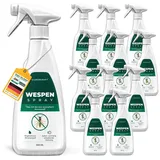 Silberkraft Wespenspray Silberkraft Wespenspray, Spray zur Wespenabwehr, Anti-Wespen-Mittel, 500 ml, 12-St., hilft gegen Wespennester, Repellent mit Sofort- und Langzeitwirkung