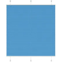 vidaXL Plissee Blau 120 x 100 cm Polyester