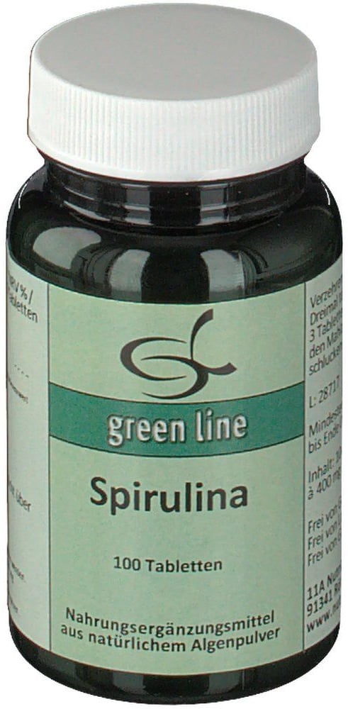 green line Nutritheke Spirulina