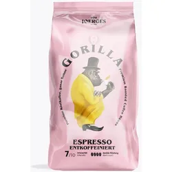 Gorilla Espresso Entkoffeiniert 1kg