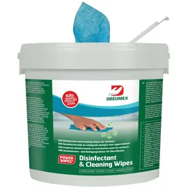 DREUMEX Desinfektionstuch Box a 700 Tücher lebensmittelgeeignet blau