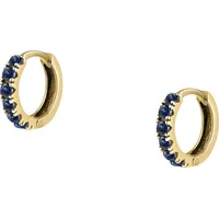 FAVS Creolen 375er Gelbgold One Size Damen