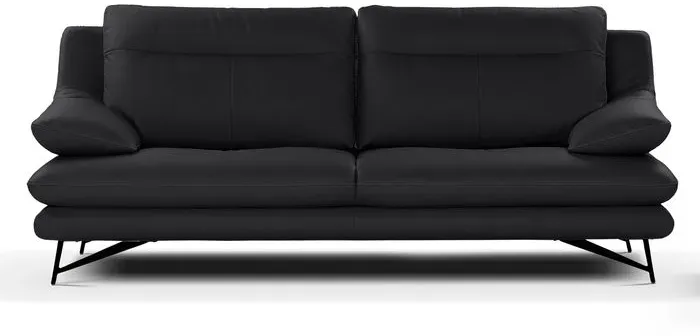 Calia Sofa cezanne Leder Nero