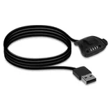kwmobile Watch Ersatz-USB-Ladekabel für Adventurer Runner2 Spark3 3,3 Fuß Schwarz