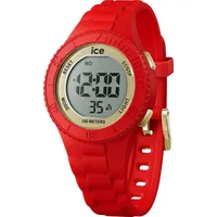 ICE-Watch Ice Watch 'Ice Digit Red Gold - Rote Jungen/Unisexuhr mit Plastikarmband - 021620 (Small)