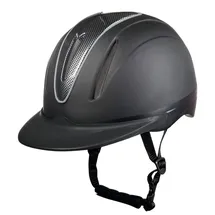 HKM Carbon Art Reithelm, 8691 matt schwarz, XS EU