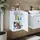 roomartstore.de Gusto 90 Hochschrank 35 x 90 x 35 cm Weiß Holz/MDF/Spanplatte