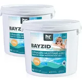 Höfer Chemie 2x 5 kg BAYZID® 2-Phasen-Multitabs 200g 6in1